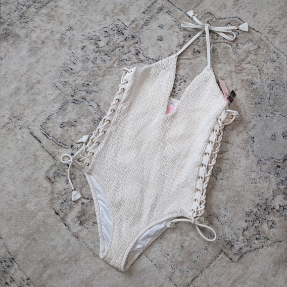 Victoria's Secret Other - NWT Victoria's Secret cream one piece bathing suit